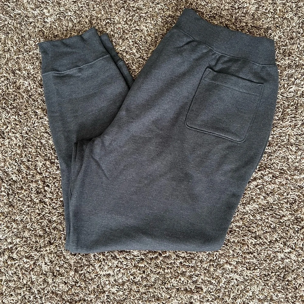 Champion Grey Jogger Sweatpants with Logo